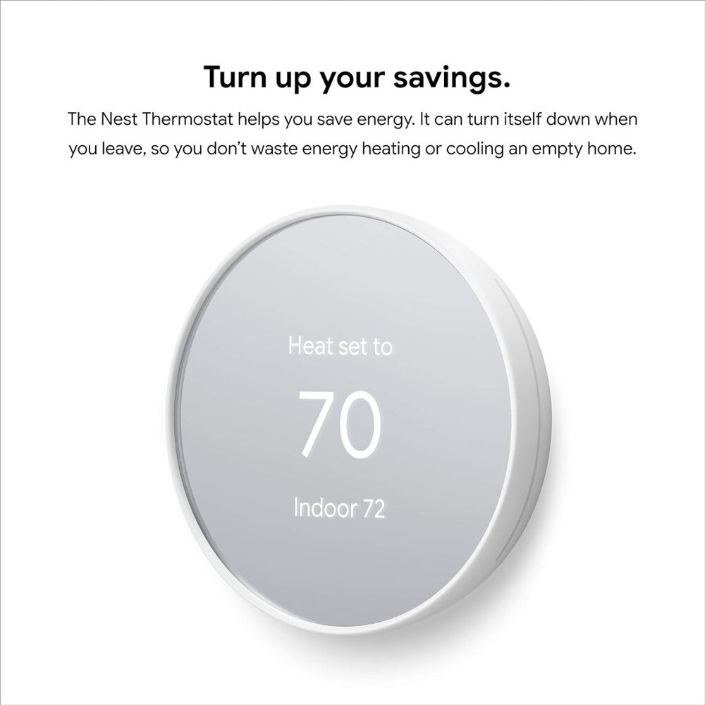 Google Nest Thermostat - Smart Thermostat